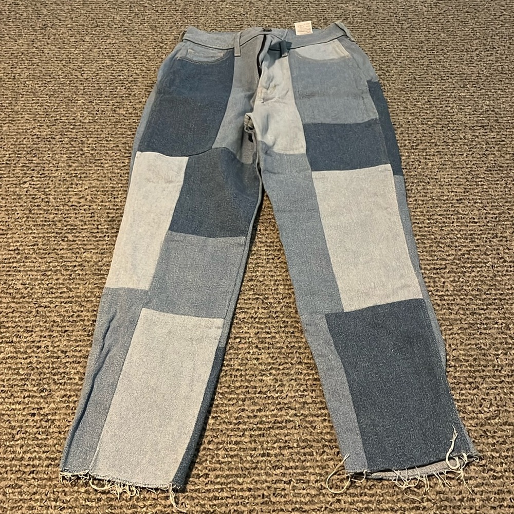 Hollister ultra high rise mom jean